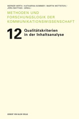 Qualitätskriterien der Inhaltanalyse